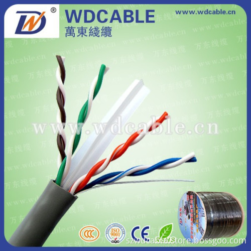 CCA CU conductor CAT5 CAT5E CAT6 UTP FTP SFTP Lan cable with best price